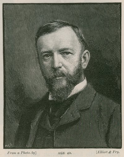 Henry Arthur Jones, oyun yazarı, 40 yaşında by English School