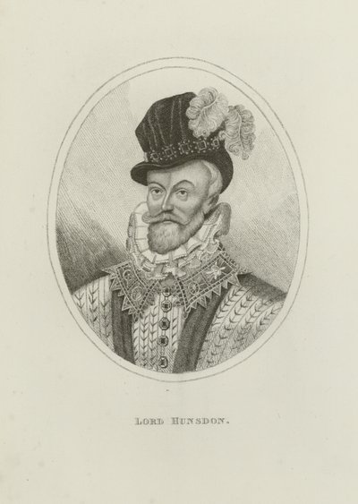 Henry Carey, Lord Hunsdon (gravür) by English School