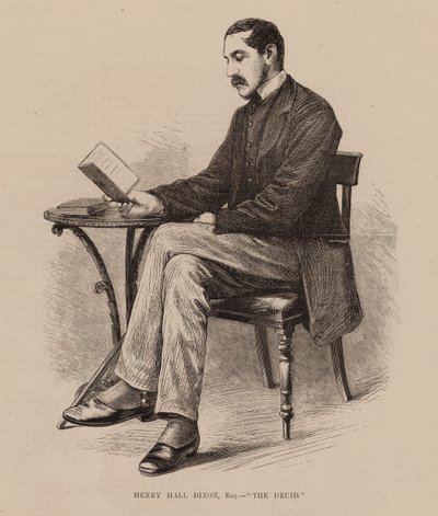 Henry Hall Dixon, Esq " The Druid" (gravür) by English School