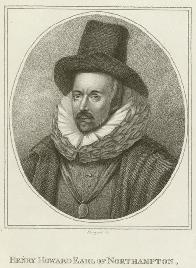 Henry Howard, Northampton Kontu (gravür) by English School