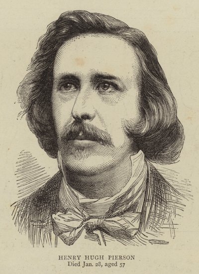 Henry Hugh Pierson (gravür) by English School