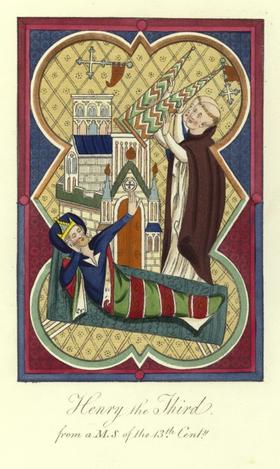Henry III, İngiltere Kralı by English School