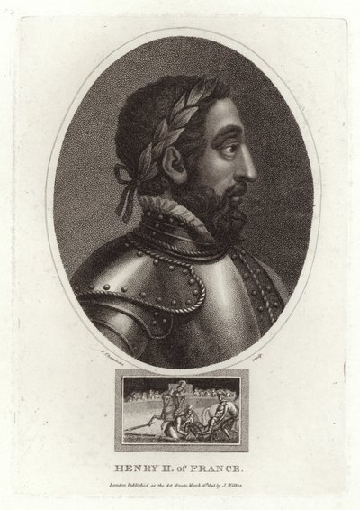 Fransa Henry II by English School