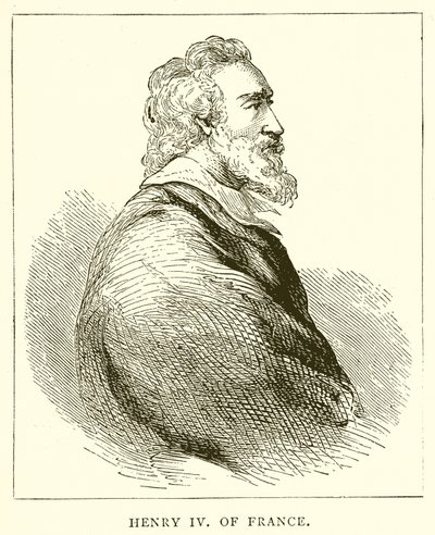 Fransa Henry IV by English School