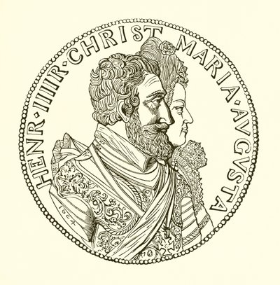 Fransa Henry IV by English School