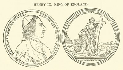 Henry IX, İngiltere Kralı (gravür) by English School