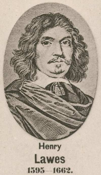 Henry Lawes (gravür) by English School