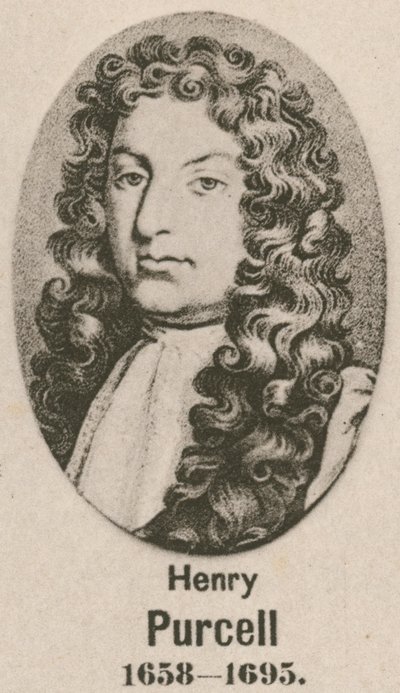 Henry Purcell (gravür) by English School