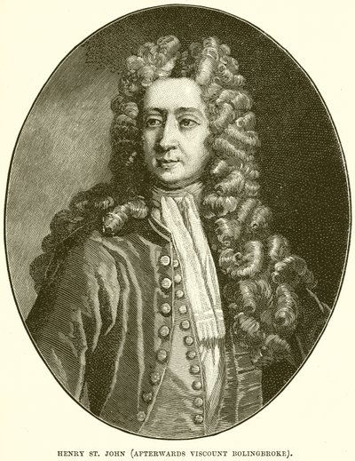 Henry St. John (Daha sonra Vikont Bolingbroke) by English School