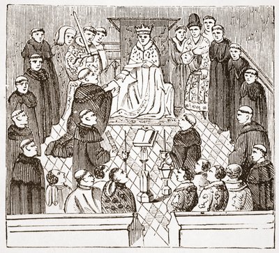 Henry V ve parlamentosu (British Museum