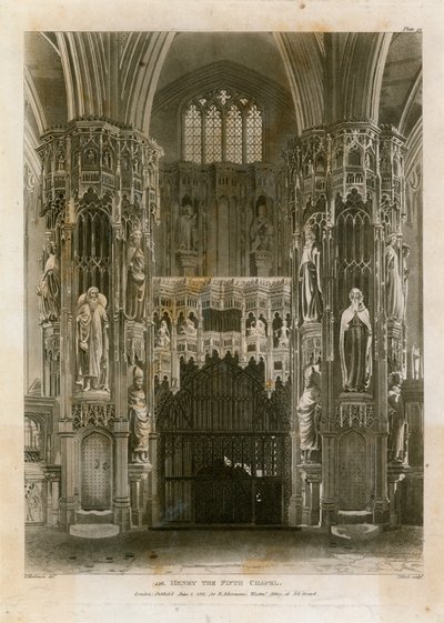 Henry Beşinci Şapeli, Westminster Abbey by English School