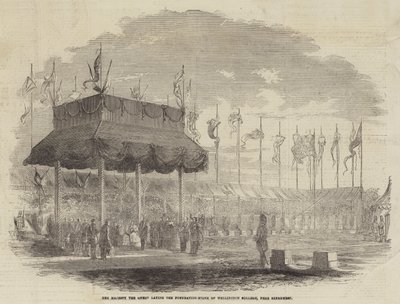 Majesteleri Kraliçe, Sandhurst yakınlarındaki Wellington Koleji