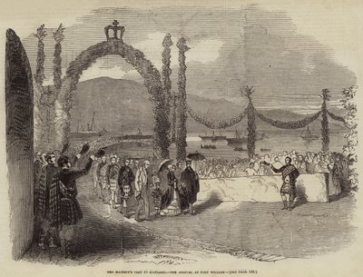 Majestelerinin İskoçya Ziyareti, Fort William