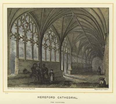 Hereford Katedrali, manastırlar by English School
