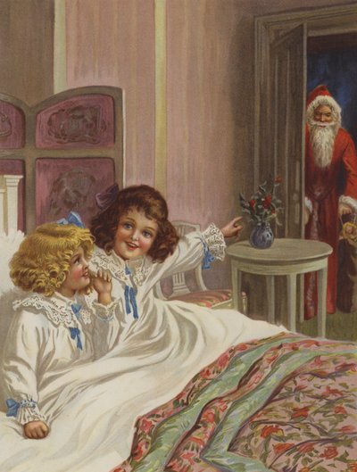 "İşte Noel Baba!" (renkli taş) by English School