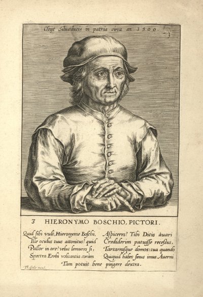 Hieronymus Bosch, ressam by English School