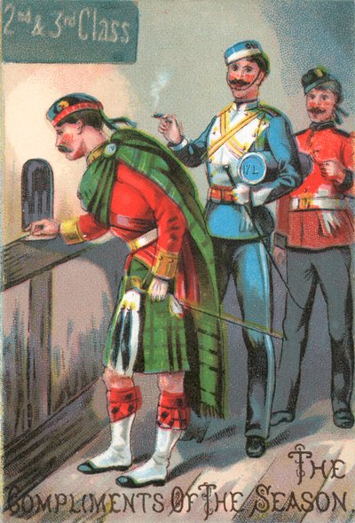 Highlander Askeri, Noel Kartı by English School