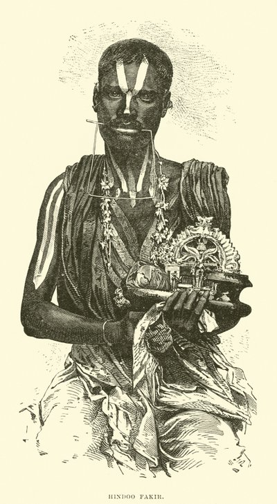 Hindu fakiri by English School