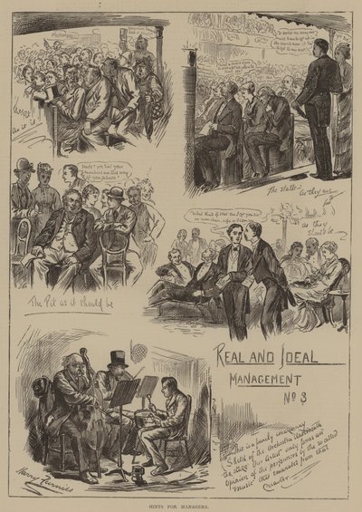 Yöneticiler için İpuçları (gravür) by English School