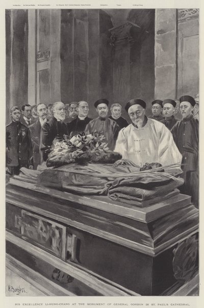 Ekselansları Li-Hung-Chang, St Paul Katedrali