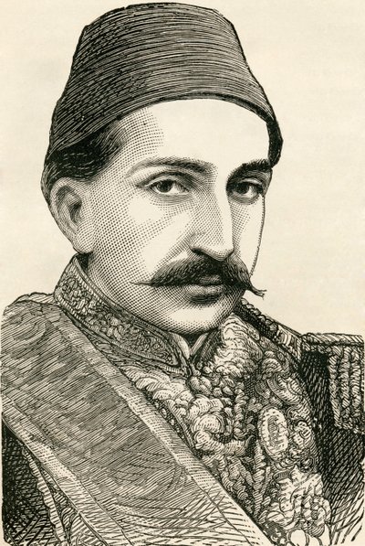 Majesteleri Sultan II. Abdülhamid, Osmanlı İmparatoru, Müminlerin Halifesi, G.T. Bettany, 1888