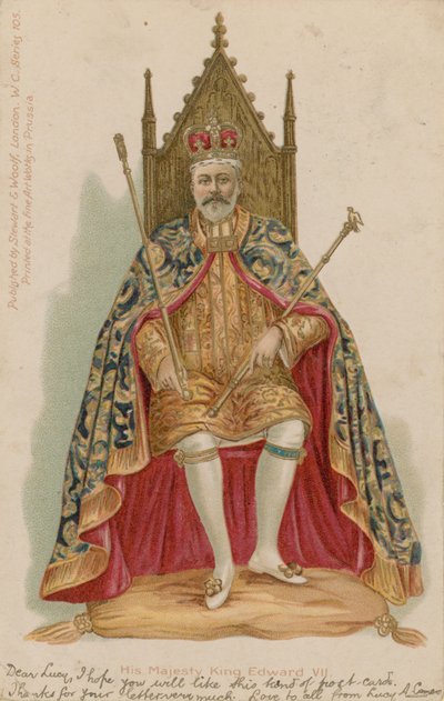Majesteleri Kral Edward VII by English School