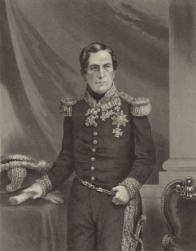 Majesteleri Kral Leopold by English School