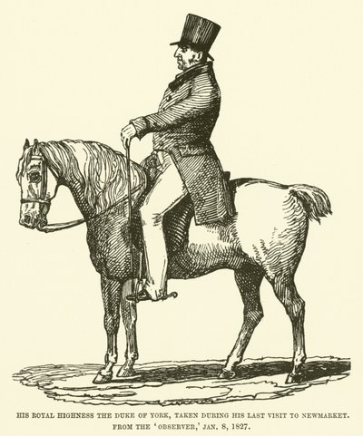 Ekselansları York Dükü, Newmarket