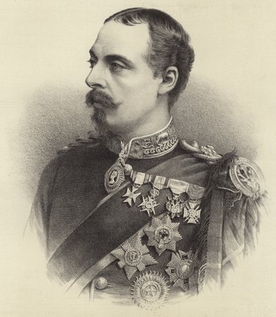 Rahmetli Kraliyet Ekselansları Prens Leopold by English School