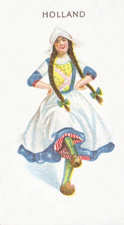 Hollanda, 1915 by English School