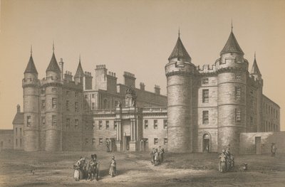 Holyrood Sarayı by English School