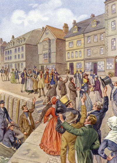 Tolpuddle Şehitlerinin Eve Dönüşü by English School