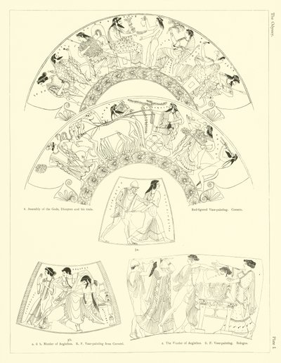 Homeros Odyssey by English School