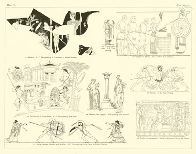 Homeros Odyssey by English School