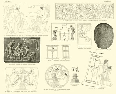 Homeros Odyssey by English School