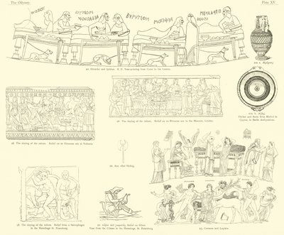 Homeros Odyssey by English School