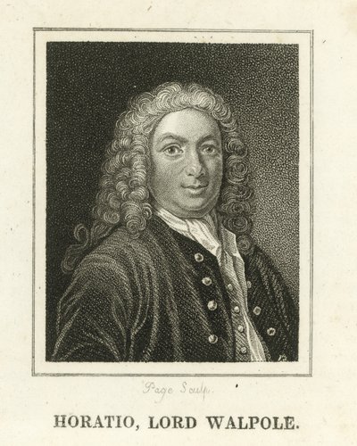 Horatio, Lord Walpole (gravür) by English School