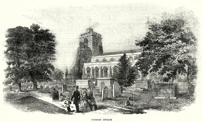 Hornsey Kilisesi (gravür) by English School
