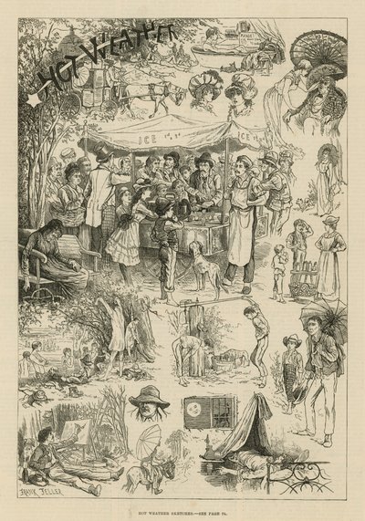 Sıcak hava eskizleri by English School
