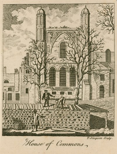 Avam Kamarası, Westminster, Londra by English School