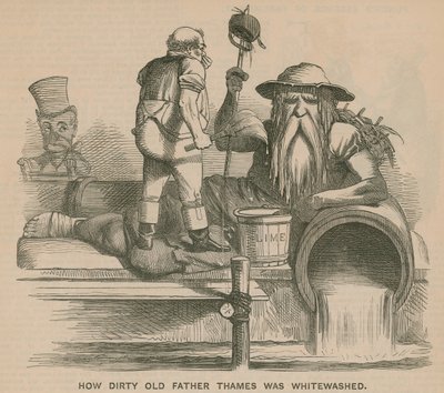 Ne kadar kirli yaşlı Peder Thames badanalıydı by English School