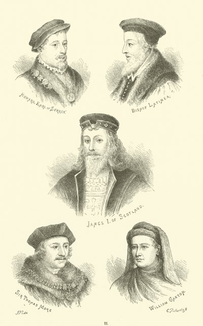 Howard, Surrey Kontu, Piskopos Latimer, İskoçya