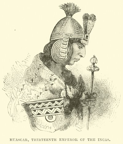 Huascar, İnkaların On Üçüncü İmparatoru by English School