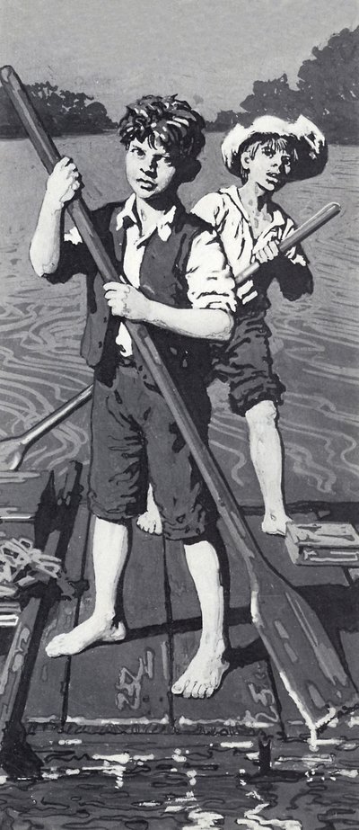 Huckleberry Finn ve Tom Sawyer by English School