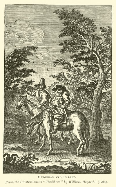 Hudibras ve Ralpho by English School