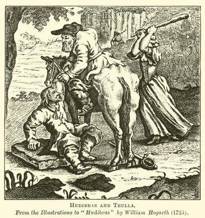 Hudibras ve Trulla by English School