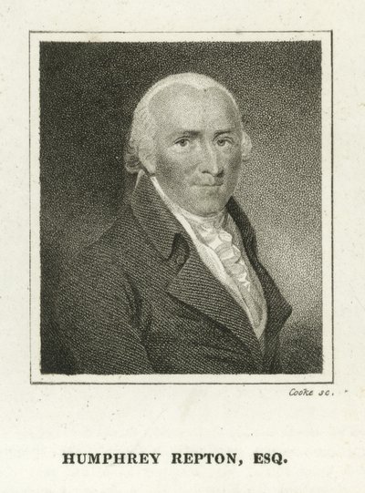 Humphry Repton (gravür) by English School
