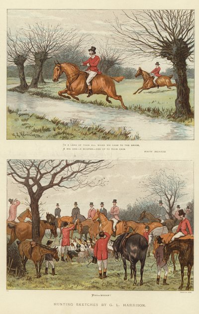 Avcılık Eskizleri by English School