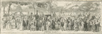Hyde Park, Londra by English School
