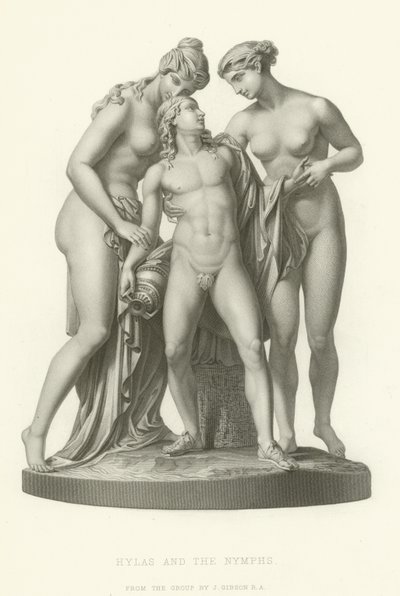 Hylas ve Periler by English School